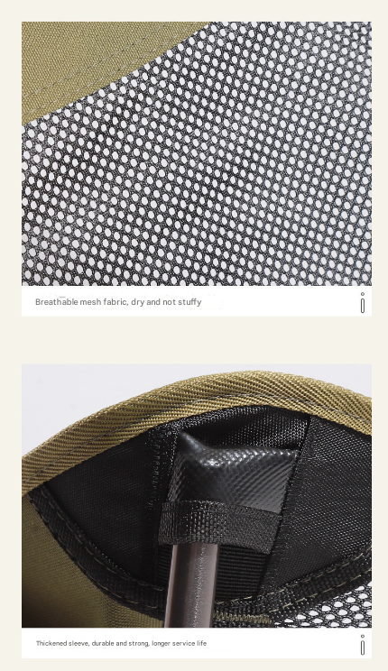 Portable High-Back Camping Chair – Foldable &amp; Lightweight