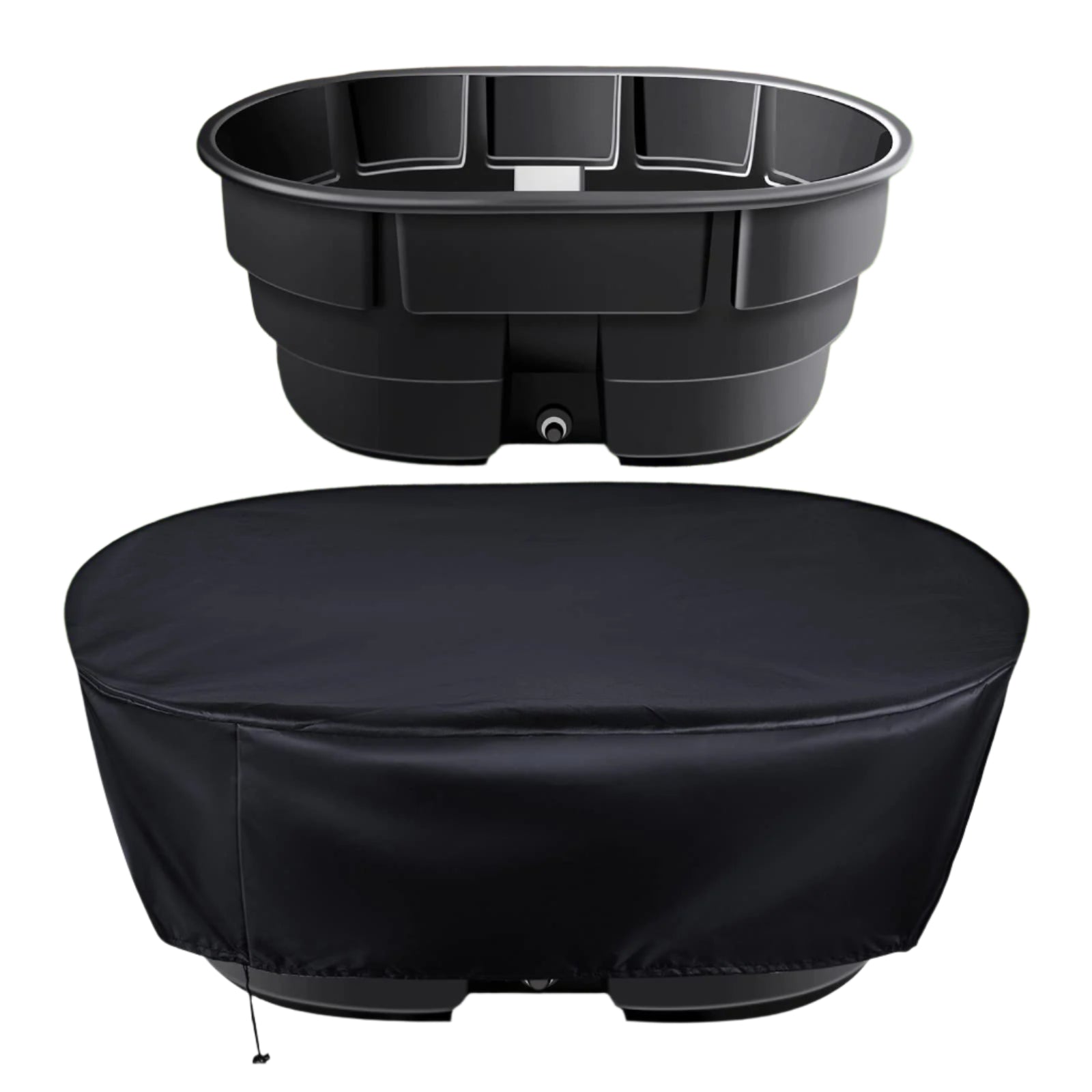 SunGuard 300 Gallon Outdoor Cover – UV Sun Shade for Water Tanks, Pools & Patios