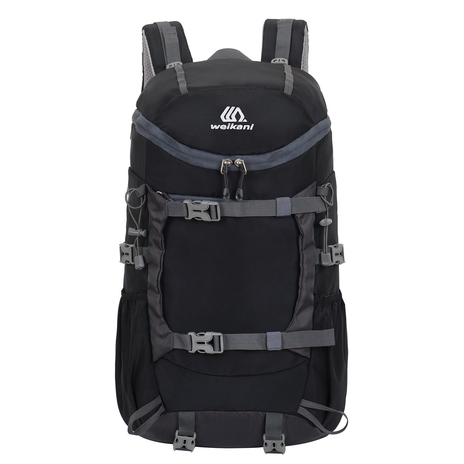Water-Resistant 20L Black Hiking Backpack