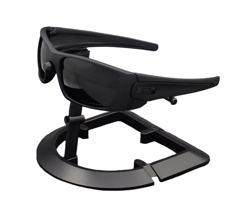 Sport Polarized Sunglasses with UV400 Protection - Multi-Layer Lens Technology(Black frame black film)