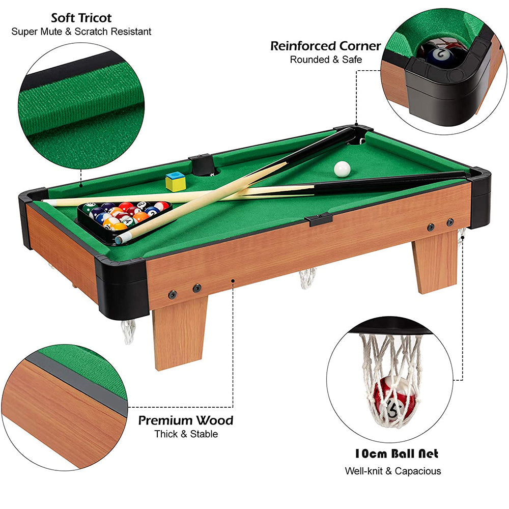 Wooden Mini Snooker Tables Billiards for kids