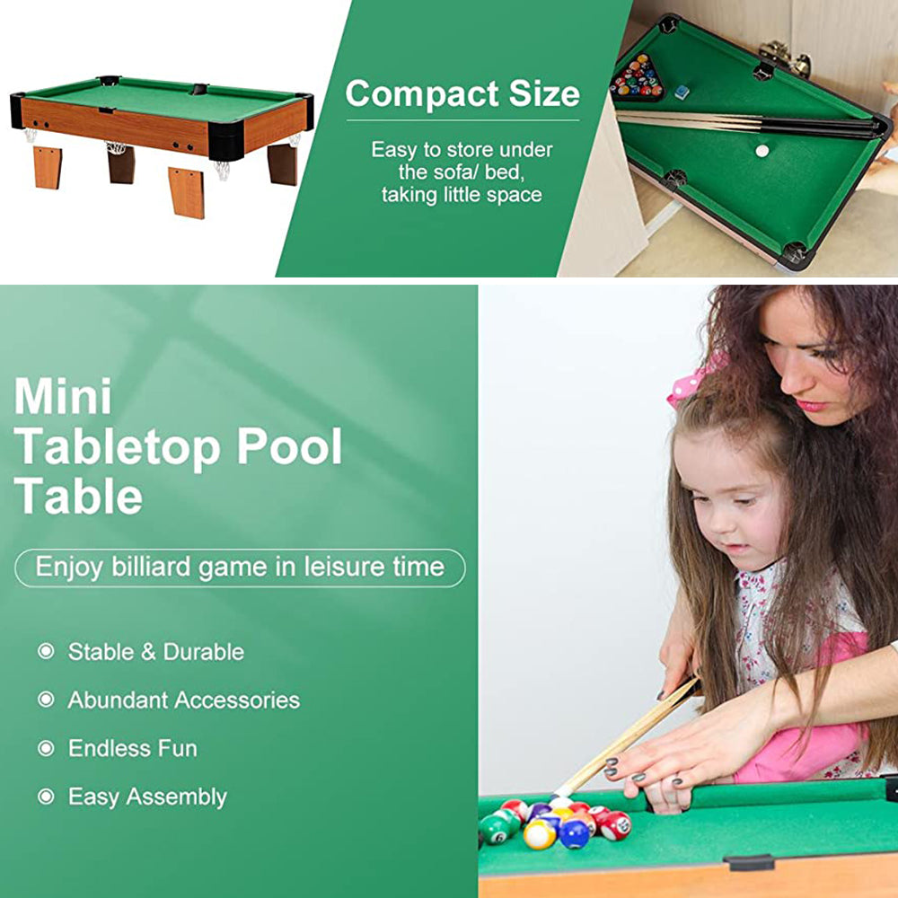 Wooden Mini Snooker Tables Billiards for kids