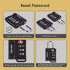 Flightmode TSA 3 Dial Indicator Padlock