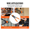 VEVOR 16-Inch Rivet Nut Tool Kit with 13 Metric and SAE Mandrels, 186 Rivet Nuts, and Carrying Case