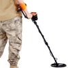 VEVOR Metal Detector for Adults &amp; Kids – Waterproof Gold Detector with LCD Display, 7 Modes, High Accuracy DSP Chip (250mm)