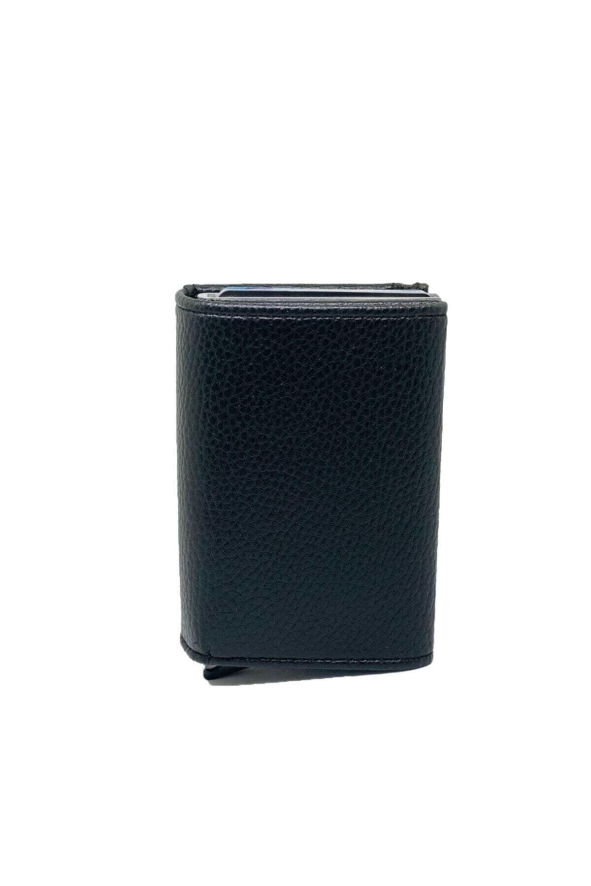 Slim Vegan Leather Card Holder Wallet – RFID Blocking for Men