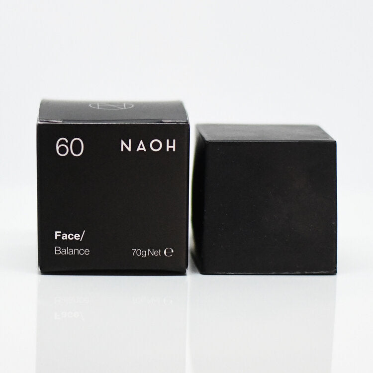 NAOH Face Cube – Deep Cleansing Facial Bar with Wild Sea Lettuce, Charcoal &amp; Volcanic Ash – Fragrance-Free – 70g