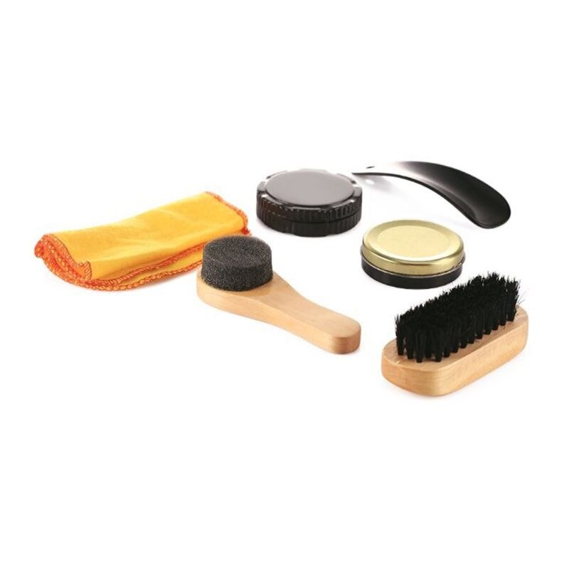 Leather shoes care set
