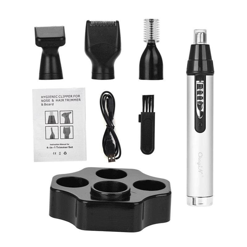 4 in 1 Electric Nose Hair Trimmer Kit