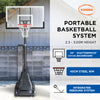 Kahuna Portable Basketball Hoop System 2.3 to 3.05m for Kids &amp; Adults