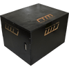 3 IN 1 Black Wood Plyo Games Plyometric Jump Box